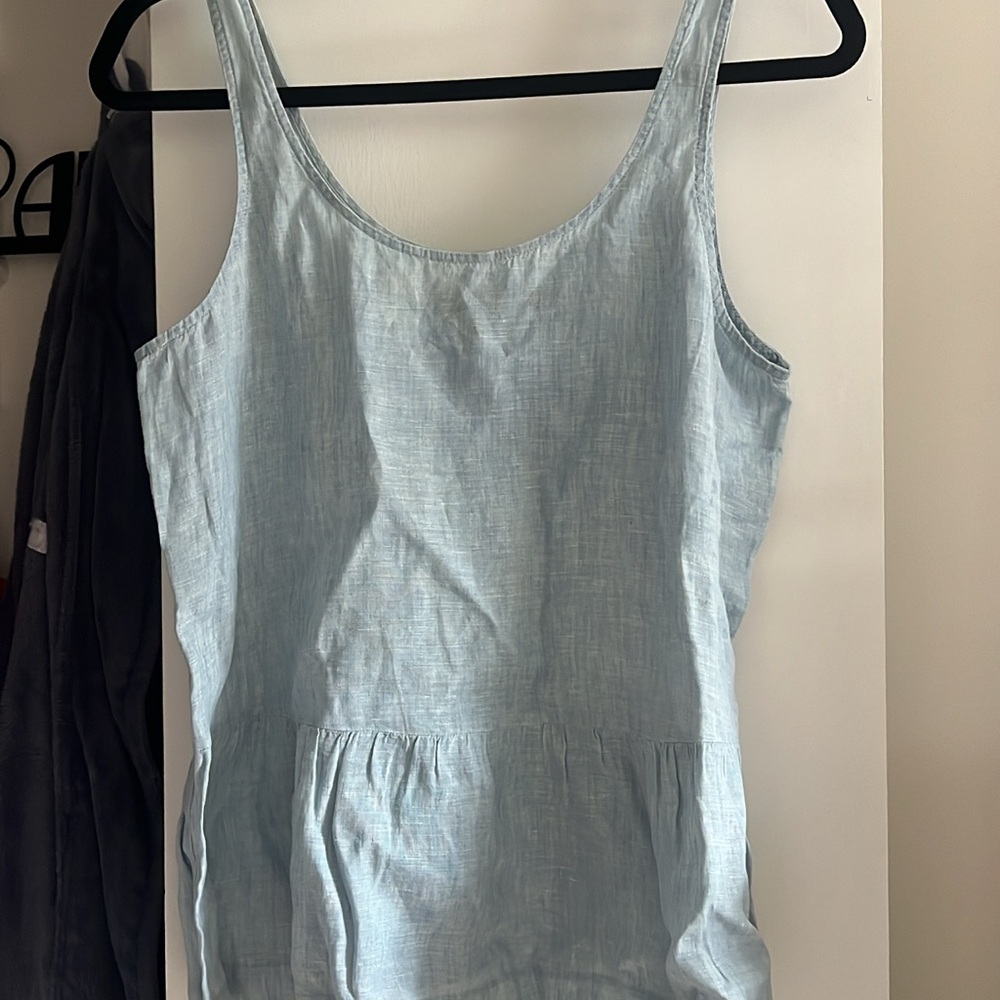 J Brand Sky Blue Tank Top